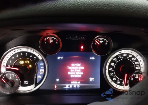 2017 Ram 1500 Big Horn 4X4 5'7 Box из США, поврежденный, VIN 1C6RR7LG9HS527637